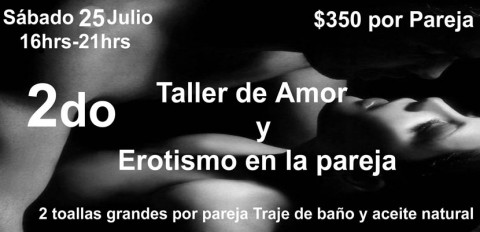 2do Taller para parejas «Amor y Erotismo» de PsySex en Colima